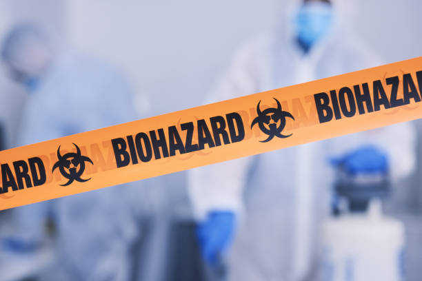 Professional Blood Cleanup technician working in Smithfield, UT
